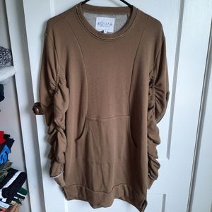 NWOT Kollar The Haxton Sweater in Earth & Brown